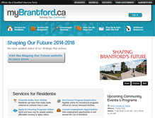 Tablet Screenshot of mybrantford.ca